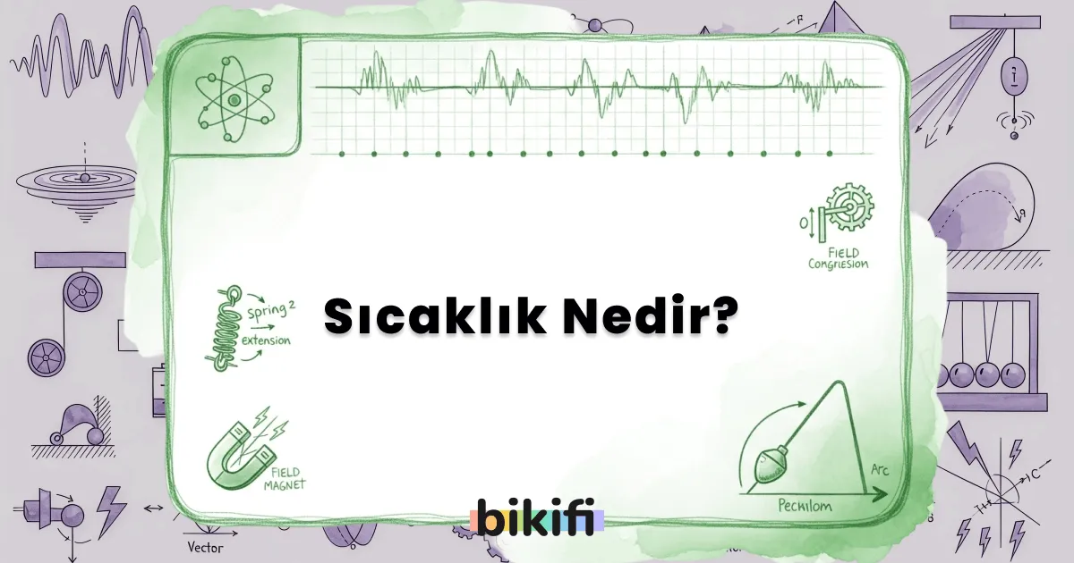 Sıcaklık Nedir?