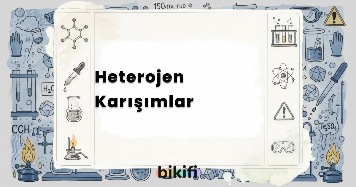 Heterojen Karışımlar