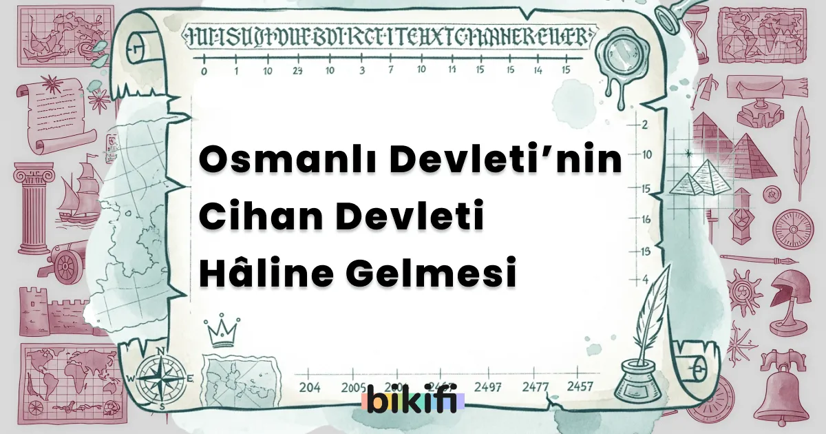 Osmanlı Devleti’nin Cihan Devleti Hâline Gelmesi