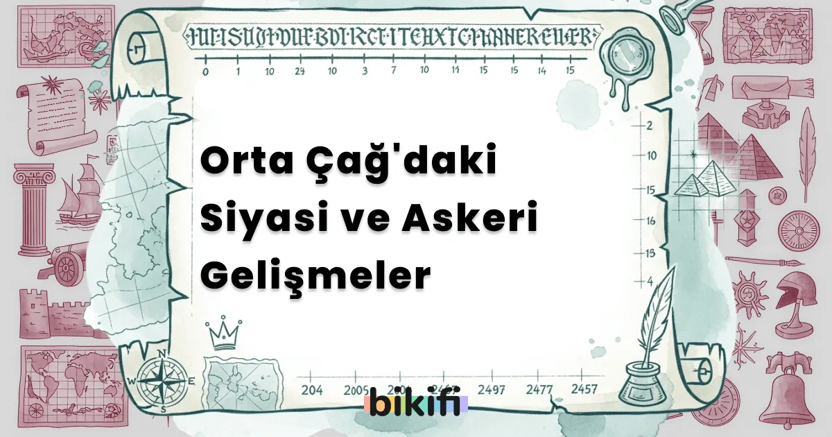 Orta Çağ’daki Siyasi ve Askeri Gelişmeler