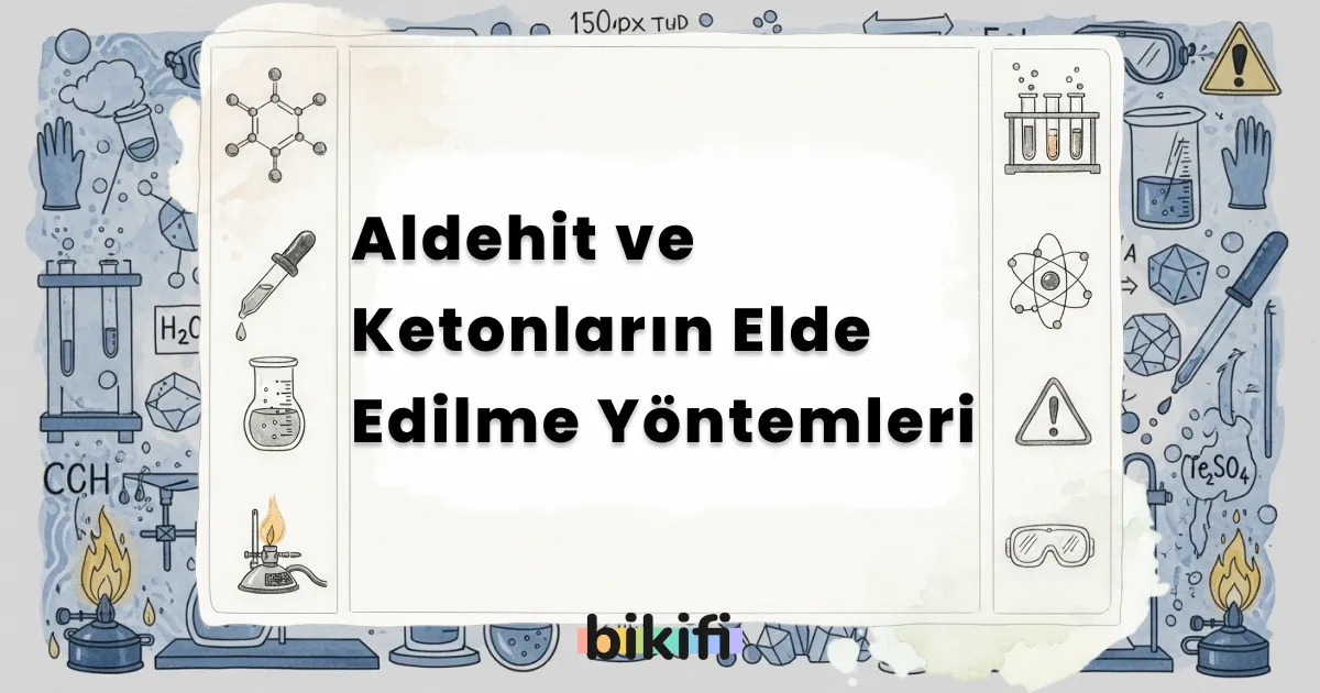 Aldehit ve Ketonların Elde Edilme Yöntemleri