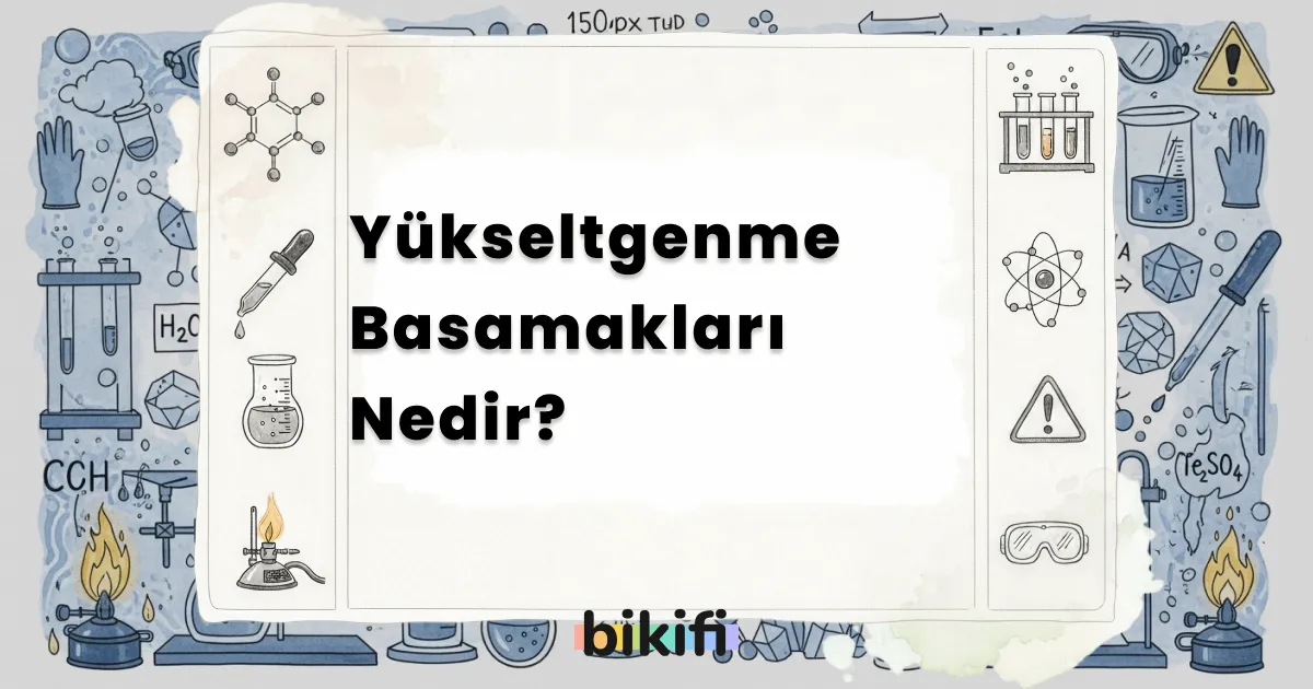 Yükseltgenme Basamakları Nedir?
