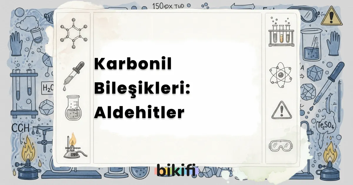 Karbonil Bileşikleri: Aldehitler