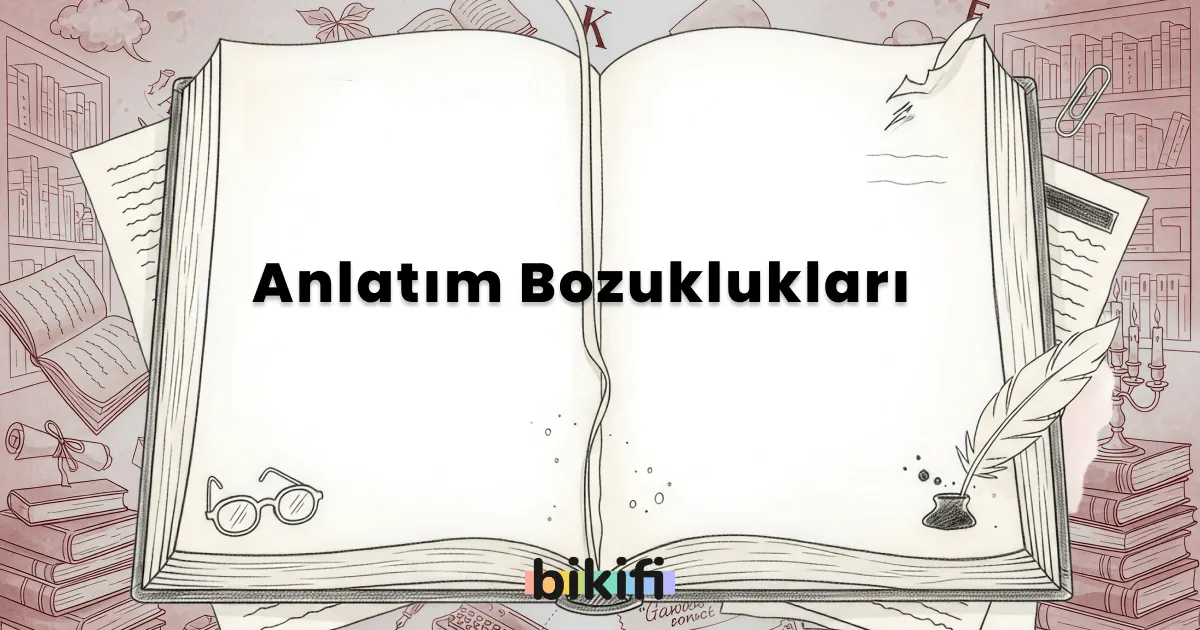 Anlatım Bozuklukları