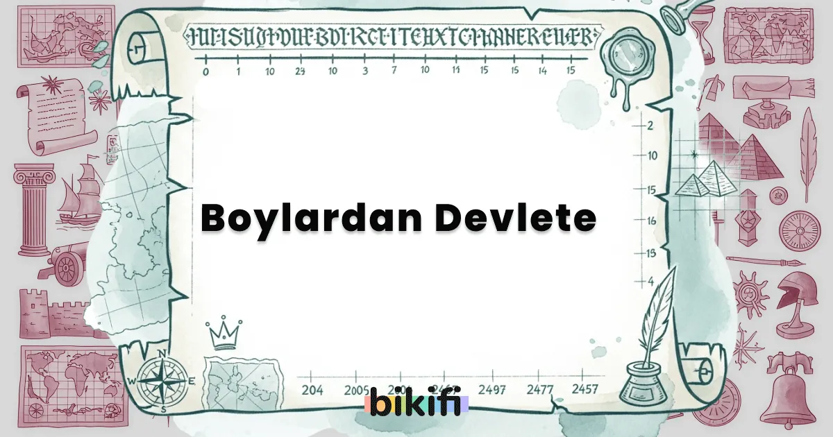 Boylardan Devlete