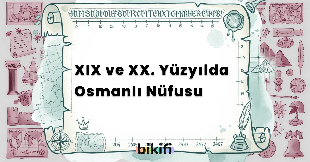 XIX ve XX. Yüzyılda Osmanlı Nüfusu