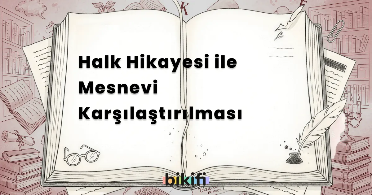 Halk Hikayesi ile Mesnevi Karşılaştırılması